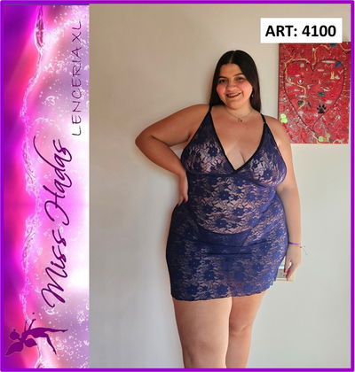 ART. 4100: Camisolin de Encaje Pollera Tubo