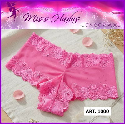 ART. 1000: Culotte de Puntilla Rosa