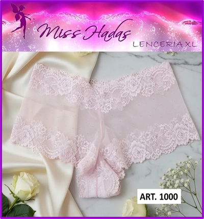 ART. 1000: Culotte de Puntilla Rosa