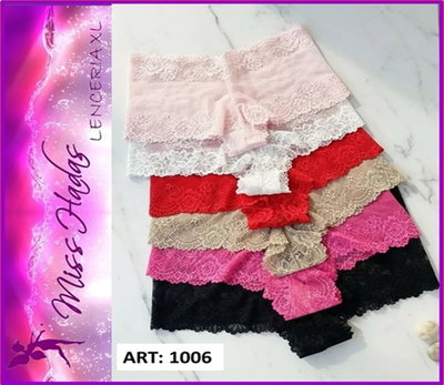 Pack x 6 Culottes de Puntilla