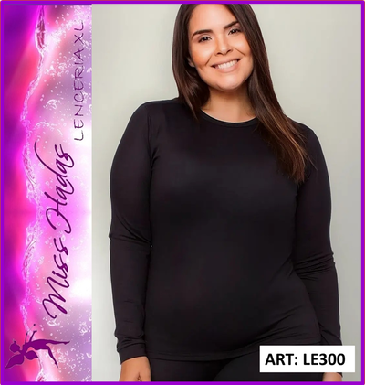 Camiseta Térmica Negra XXL