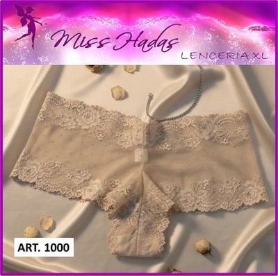 ART. 1000: Culotte de Puntilla Avellana 
