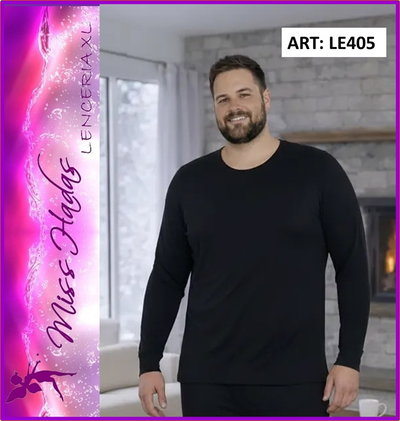 Camiseta Térmica Negra para Hombre XXL