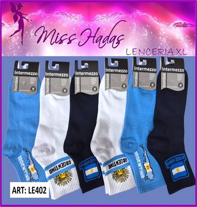 Medias de Argentina - Pack x 6 unidades
