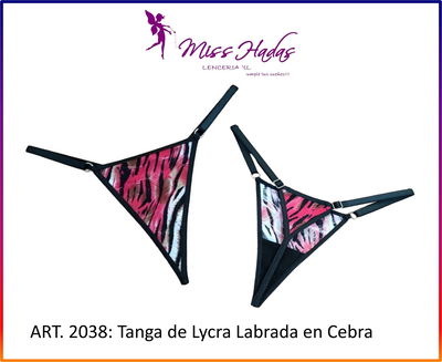 ART. 2038: Tanga de Lycra hilo Labrada