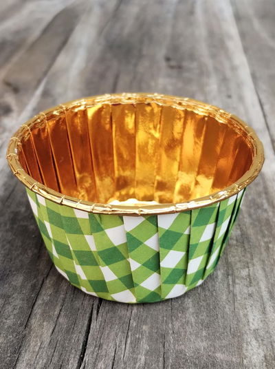 Porta Cupcakes Metalizados Cuadrillé