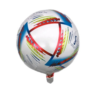 Globos Foil Pelota Mundial 2018 18'- 45cm
