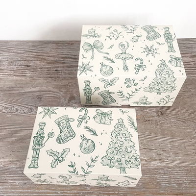 Box Fiestas Verde Chico 18x12x7