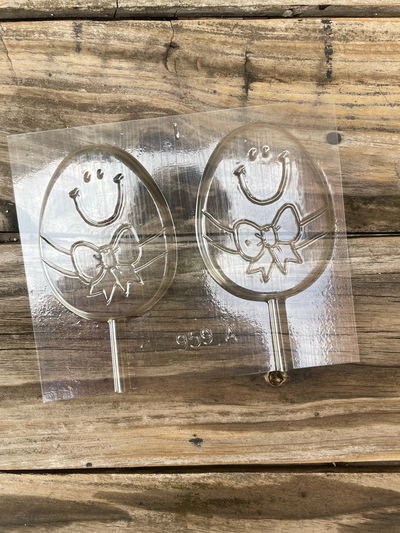 Molde Chupetin Huevo Chato