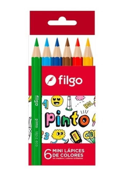 Lápiz Mini Color x6