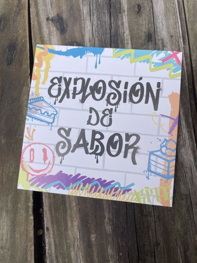 Postal Explosión de Sabor