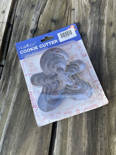 Set x5 Cortantes Muñeco Jengibre