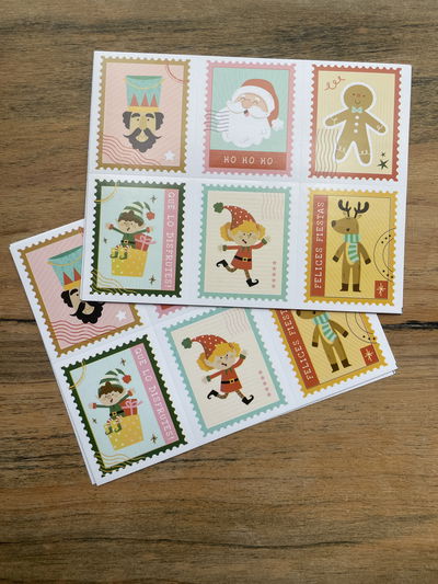 Stickers Adhesivos - Línea Santa