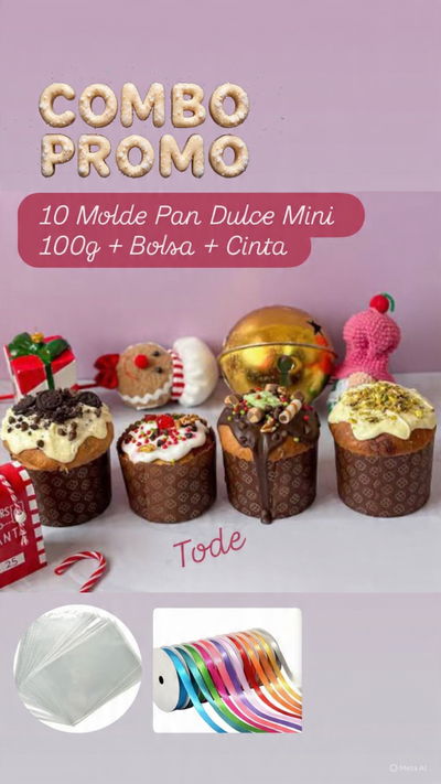 PROMO!!! COMBO PAN DULCE 100g X10