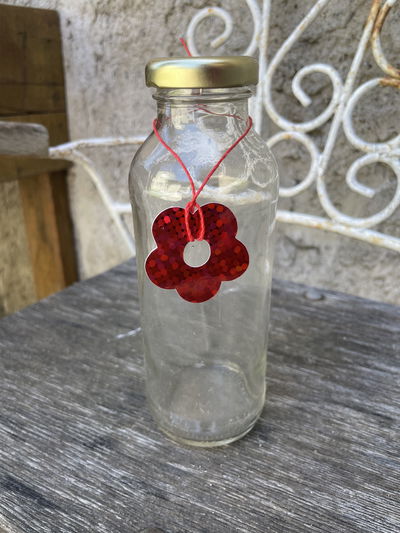 Tag Holografico Flor