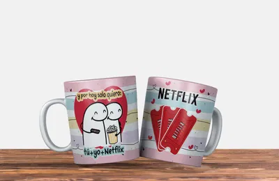 Taza Amor Netflix 