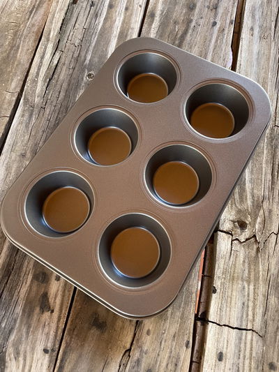 Molde Antiadherente Cupcakes x6