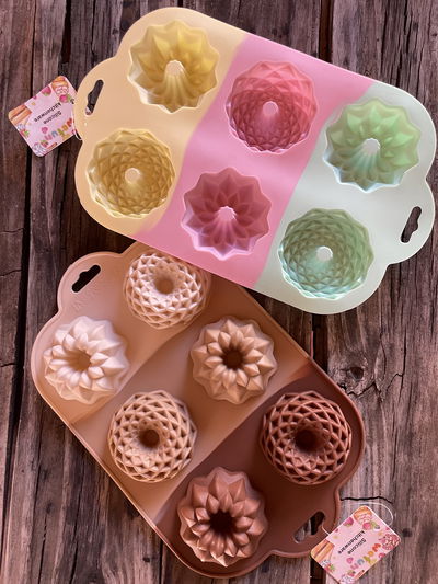 Molde Silicona Mini Savarín