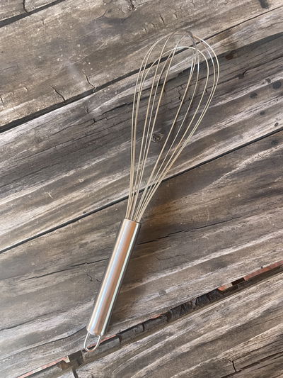 Batidor de Mano Acero Inoxidable