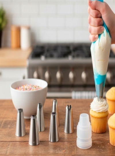 Set Manga Silicona 35cm + 6 Picos + Cupla