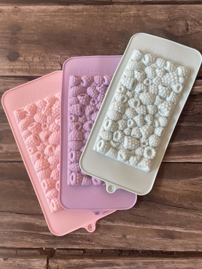 Molde Silicona Tableta Frambuesas