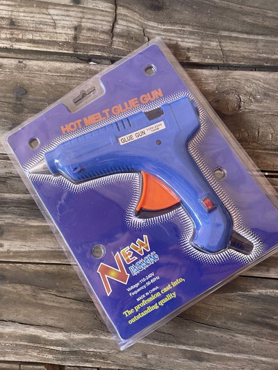 Pistola Calor Silicona Grande Botón On/Off