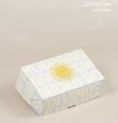 Box Argentina Mundial 21x14x7