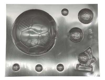 Molde Acetato Pelotas Fútbol