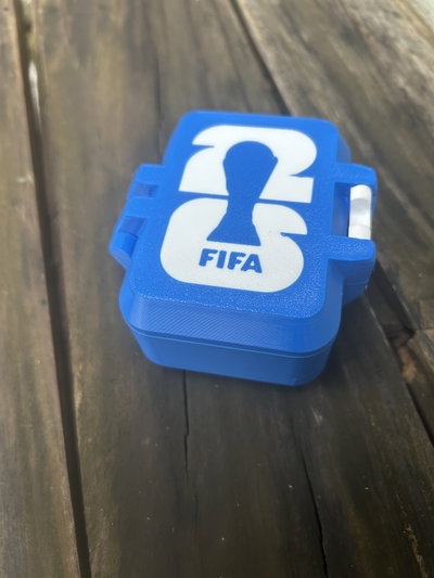 Caja Estuche Figuritas Mundial 2026 Panini Azul