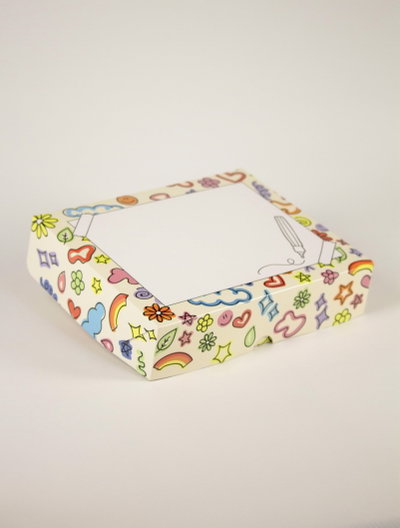Box Pizarra Artistas + Tarjetón de Regalo