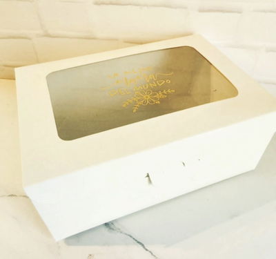 LIQUIDACIÓN 2024! Box Stamping Dorado 23x16x10