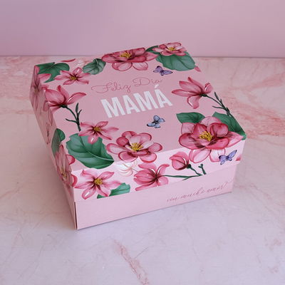 Box Bisagra Floral 20x20x10