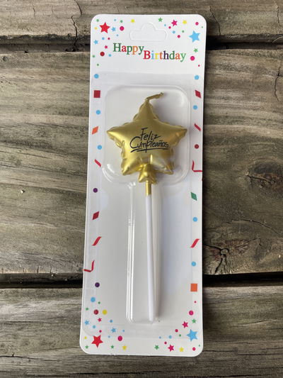 NUEVA! Vela Globito Estrella