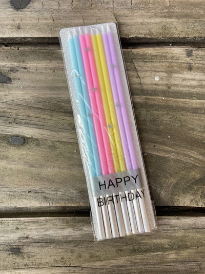 Vela Pastel Multicolor x8
