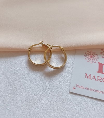 Argollas Classic Doradas