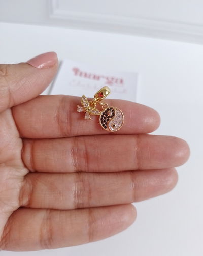 Dije Charm Mariposita doble