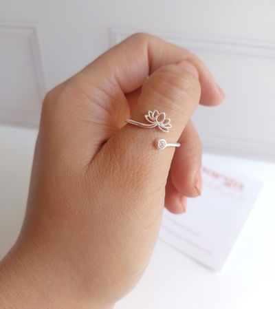 Anillo Flor de Loto