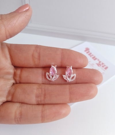 Aros Tulipan Rosa