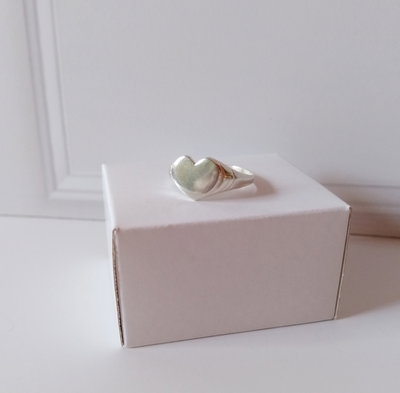 Anillo Corazon Liso