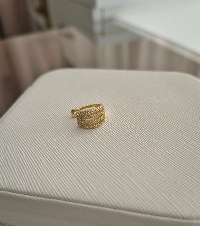 Aro Cuff Brillo Múltiple 
