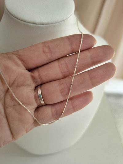 Cadena Veneciana Gruesa Plata