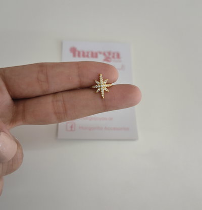 Aro Cuff (apretador) Destello Dorado 