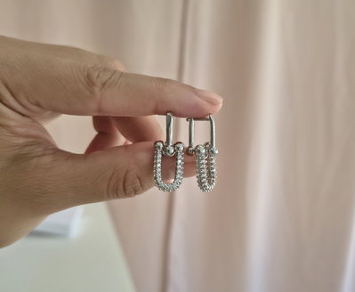 Aros Tiffany Plateados