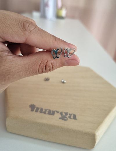 Aros Mariposas caladas (Acero Quirúrgico)