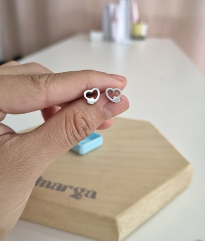 Aros Abridores Doble Corazón 