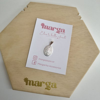 Dije Virgen de la Medalla Milagrosa 