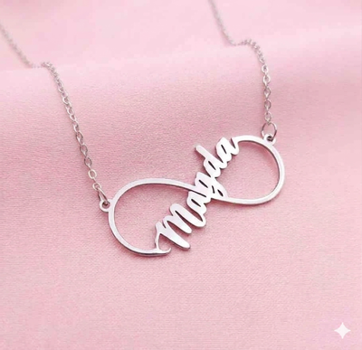 Collar Modelos de Infinito en Acero (Leer Info)