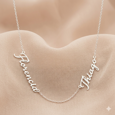 Collar Varios Nombres Plata 925 (Leer Info)