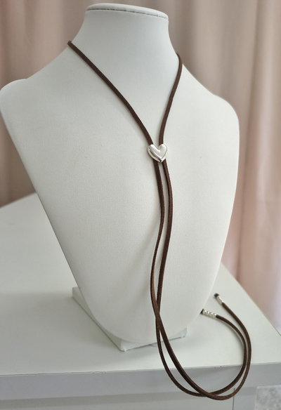 Collar Corbatero Bohemia Chocolate 
