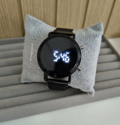 Reloj Unisex Redondo - Negro